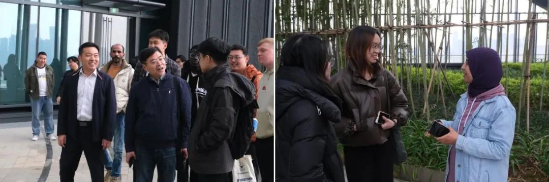 浙江大学国际教育学院学生走进杭萧钢构参观交流 (图2) 浙江大学国际教育学院学生走进杭萧钢构参观交流 (图2)