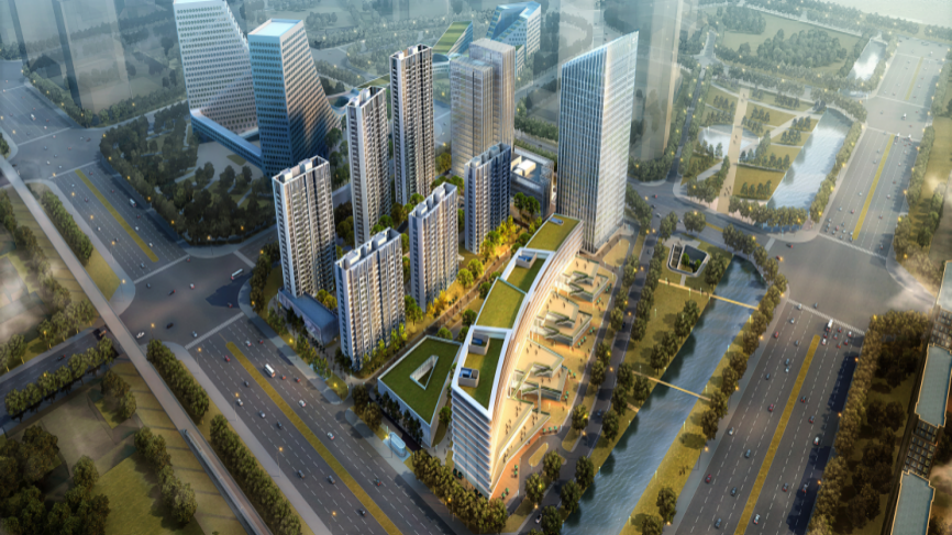 青岛蓝谷海科广场